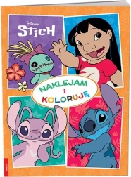 Stitch: nalepuji a vybarvuji – kreativní kniha pro předškoláky