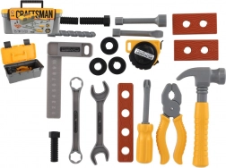 Dětská sada plastového nářadí v kufříku