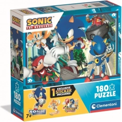 Clementoni Puzzle Ježek Sonic Připraveni 180 dílků