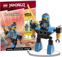 Lego Ninjago: moce Nyi – interaktivní kniha s minifigurkou