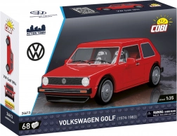 Stavebnice COBI Volkswagen Golf 1974–1983 1:35, 68 dílků
