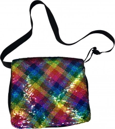 Taška přes rameno s flitry