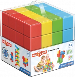 Geomag Magicube barevné magnetické kostky 64 dílků