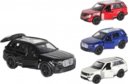 Kovové auto se zpětným natažením 12 cm