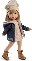 realistická panenka penelope 34 cm s celovinylovým tělem