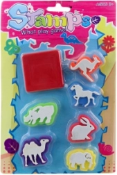 Sada razítek zvířátka s polštářkem