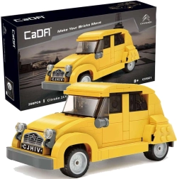 CaDA žluté městské auto Citroen 2CV