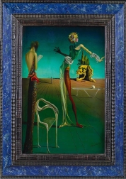 BLUEBIRD puzzle Žena s hlavou z růží 1000 dílků