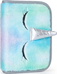 Penál s plyšovým povrchem Unicorn Oxybag