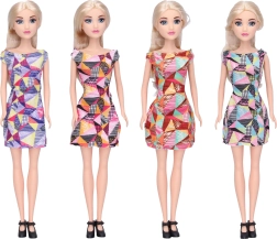 Panenka 30 cm se šaty (4 varianty)