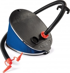 Nožní pumpa na matraci s 3 nástavci