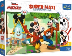 Puzzle Super Maxi 24 dílků Veselý domek a přátelé MICKEY