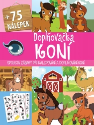 Doplňovačka koní – kreativní sešit se samolepkami