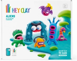 hey clay aliens – kreativní sada modelíny pro děti