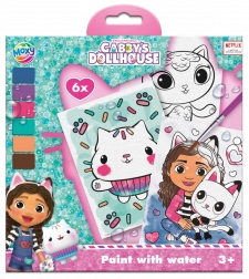 Malování s vodovkami Gábinčin kouzelný domeček