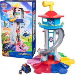 Velká pozorovací věž PAW PATROL 81 cm s hrdinou Chaseem a vozidlem