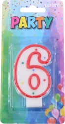 Párty svíčka na dort - číslo 6