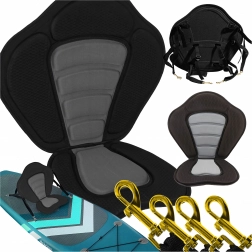 Odnímatelné kajakové sedátko s opěrkou pro SUP – měkké a lehké