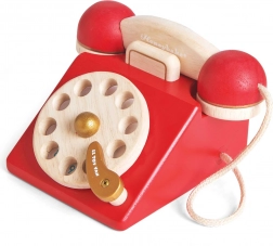Dřevěný retro telefon LE TOY VAN
