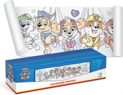 Plakát k vybarvení PAW PATROL 70 × 16 cm