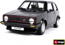Model auta Bburago Volkswagen Golf MK1 GTI 1:24 černý
