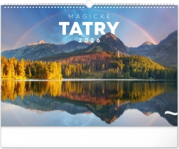 Nástenný kalendář Magické Tatry 2026