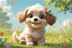 Trefl puzzle štěňátko 60 dílků