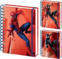 Spiderman lentikulární zápisník A5 se spirálou