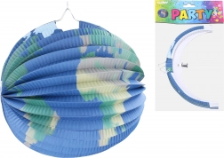 Lampion koule Země 25 cm