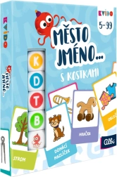 ALBI Kvído Město, jméno s kostkami