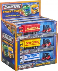 Teamsterz kamion s vysokozdvižným vozíkem