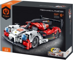 stavebnice závodní auto na zpětné natažení iM.MASTER, 472 dílků