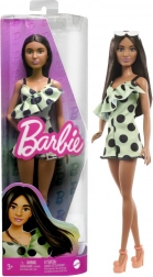 Barbie Fashionistas panenka v mátovém puntíkovaném overalu