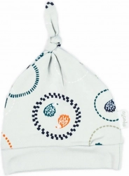 Kojenecká bavlněná čepička s potiskem lišek Nicol Fox Club