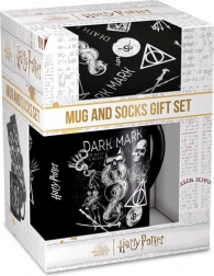 Harry Potter Dark Arts pánský dárkový set hrnek a ponožky