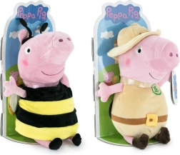 Peppa Pig plyšová Peppa v kostýmu 28 cm