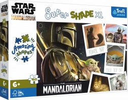 Puzzle Super Shape XL Hvězdné Války: Mandalorian 160 dílků