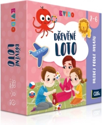 Kvído - Dřevěné loto pro děti