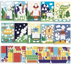 Samolepková sada – tvary a barvy