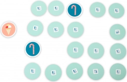 Velké pexeso sladkosti