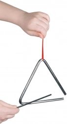 Kovový hudební triangl velký