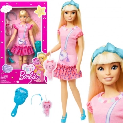 Moje první BARBIE panenka s koťátkem, 34 cm