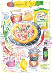 Puzzle krevety s krupicí 1000 dílků MAGNOLIA