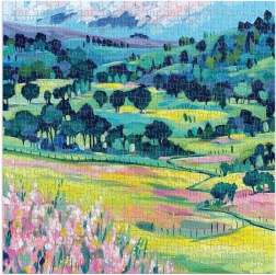 Galison puzzle Malovaná příroda 500 dílků