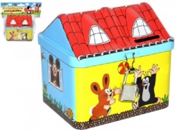 Pokladnička Krtek domeček se zámkem
