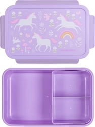 A Little Lovely Company krabička na svačinu pro děti – Jednorožci