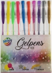 MOXY sada gelových per - 10 ks
