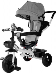 Dětská tříkolka šedá