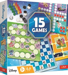 Sada 15 stolních her DISNEY pro celou rodinu