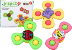 Smyslová hračka Spinnery Včelka Beruška Motýl Savičky